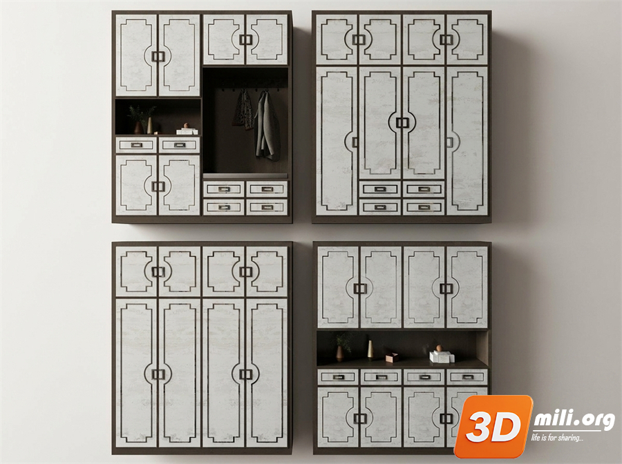Shoe cabinet Skp Files
